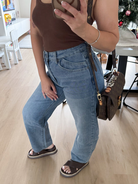 Honolulu Jeans – Barrel Style Denim in Light & Dark Blue | Milan The Label