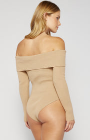 Long Toffee Bodysuit