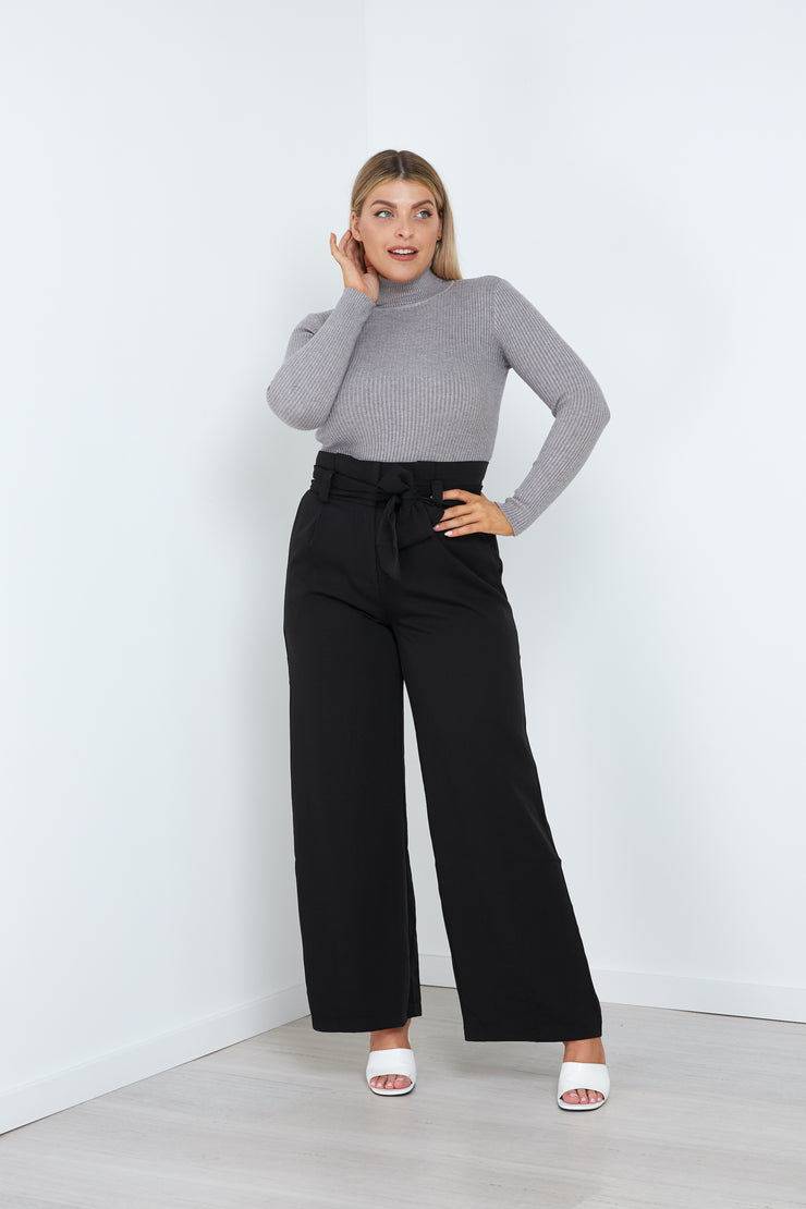 Alexandria Turtle Neck Top - Milan The Label