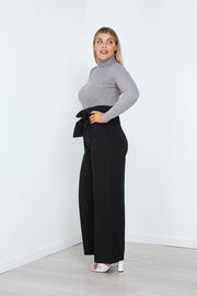 Alexandria Turtle Neck Top - Milan The Label