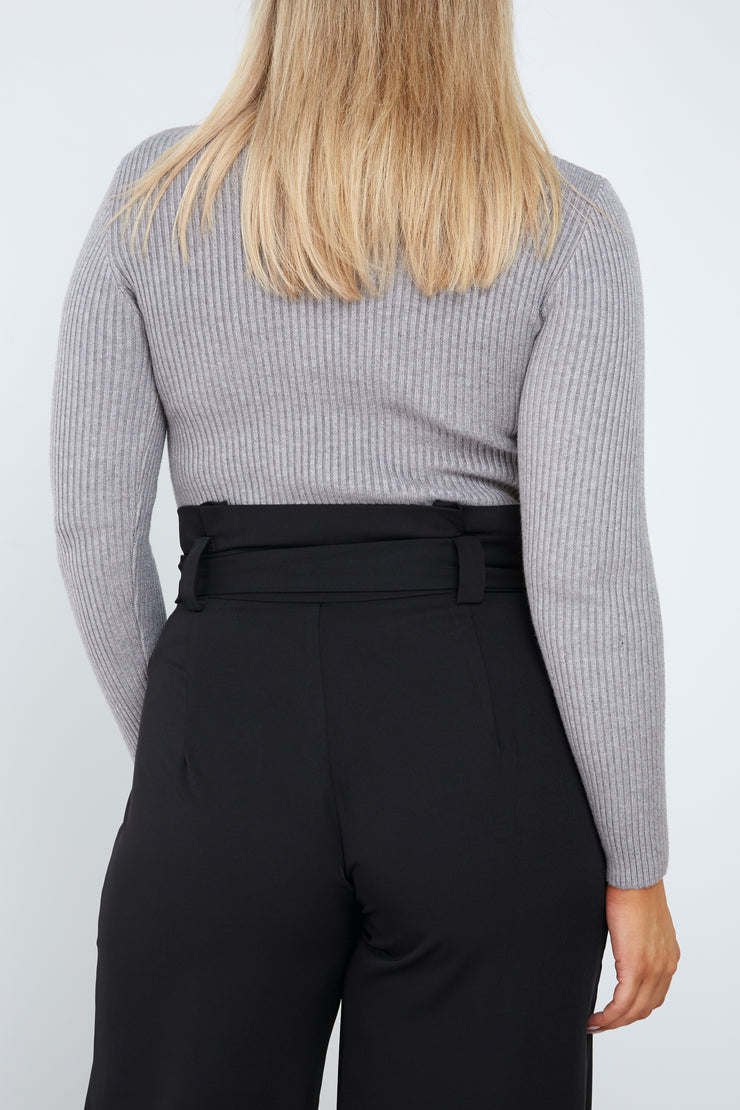 Alexandria Turtle Neck Top - Milan The Label