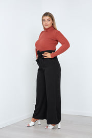 Alexandria Turtle Neck Top - Milan The Label