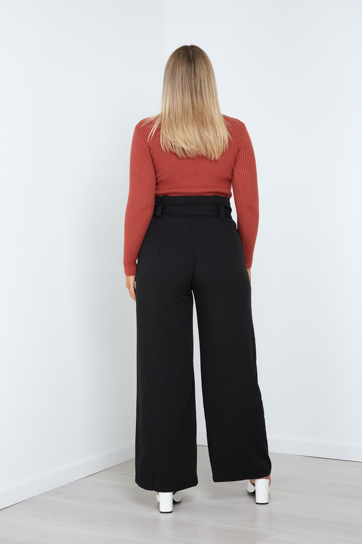 Alexandria Turtle Neck Top - Milan The Label