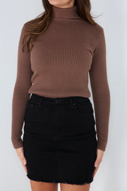 Alexandria Turtle Neck Top - Milan The Label