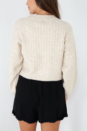 Fifi Shorts - Black Linen Look - Milan The Label