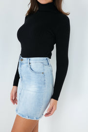 Alexandria Turtle Neck Top - Milan The Label