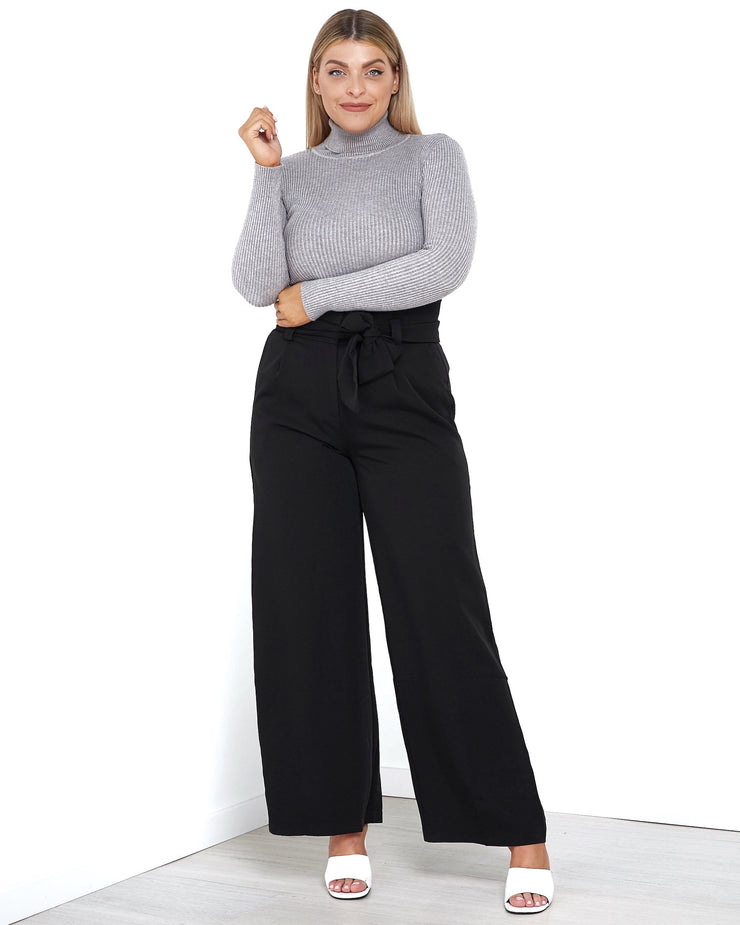 Alexandria Turtle Neck Top - Milan The Label